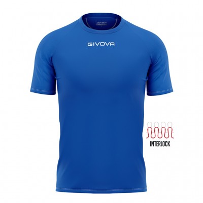 GIVOVA SHIRT CAPO MC MAC03 0002 ROYAL