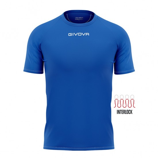 GIVOVA SHIRT CAPO MC MAC03 0002 ROYAL