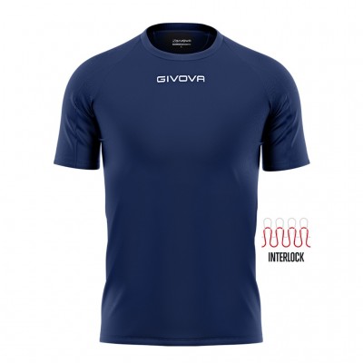 GIVOVA SHIRT CAPO MC MAC03 0004 BLUE