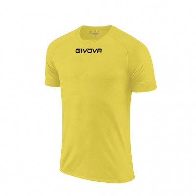 GIVOVA SHIRT CAPO MC MAC03 0007 YELLOW