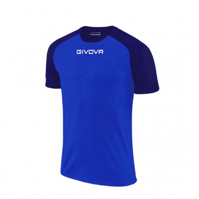 GIVOVA SHIRT CAPO MC MAC03 0204 ROYAL BLUE