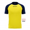 GIVOVA SHIRT CAPO MC MAC03 0704 YELLOW BLUE