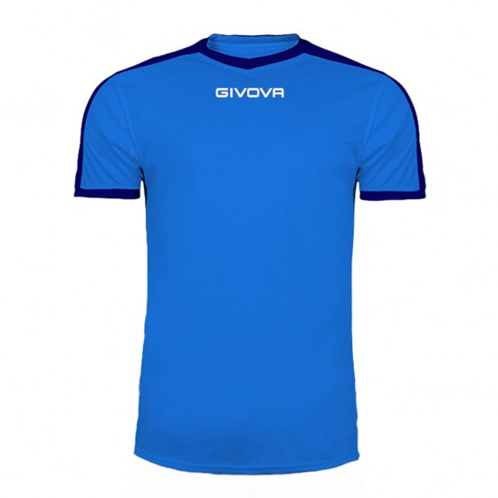 GIVOVA SHIRT REVOLUTION MAC04 0204 ROYAL BLUE