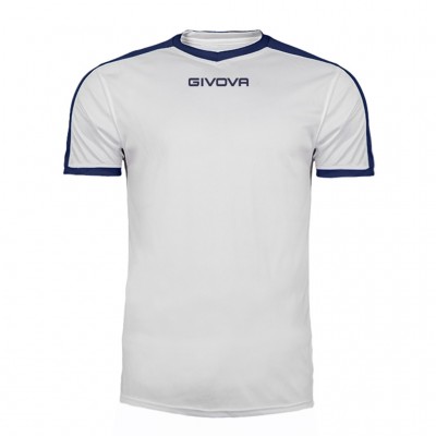 GIVOVA SHIRT REVOLUTION MAC04 0304 WHITE BLUE