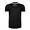 GIVOVA SHIRT REVOLUTION MAC04 1003 BLACK WHITE