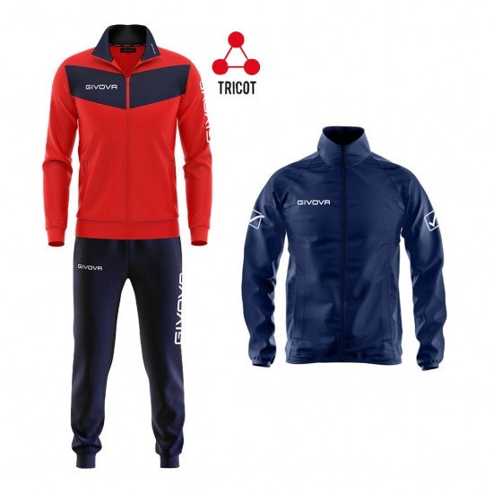 GIVOVA BOX ALMASPORT EDITION 63 ΚΟΚΚΙΝΟ ΜΠΛΕ/ ΜΠΛΕ