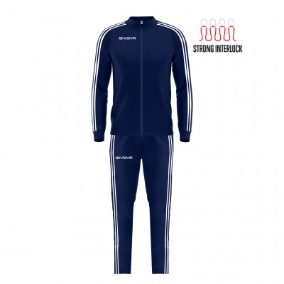 GIVOVA TRACKSUIT REVOLUTION SUMMER TR033S 0404 ΜΠΛΕ ΜΠΛΕ