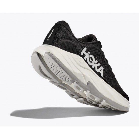 HOKA RINCON 4 1155130 BWHT ΜΑΥΡΟ ΛΕΥΚΟ
