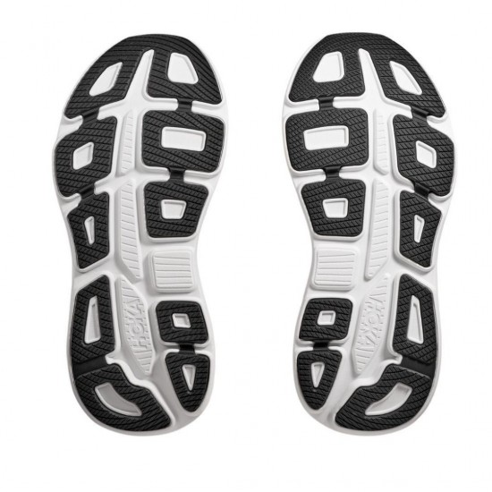 HOKA BONDI 9 1162011 BWHT ΜΑΥΡΟ ΛΕΥΚΟ