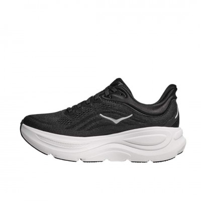 HOKA BONDI 9 1162011 BWHT ΜΑΥΡΟ ΛΕΥΚΟ