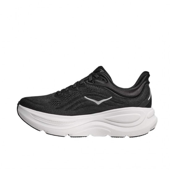 HOKA BONDI 9 1162011 BWHT ΜΑΥΡΟ ΛΕΥΚΟ