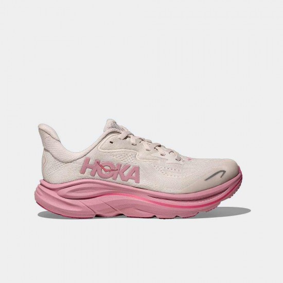HOKA CLIFTON 10 BIG 1168860 RMD ΚΡΕΜ ΡΟΖ