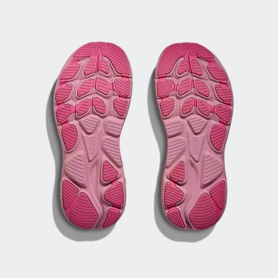 HOKA CLIFTON 10 BIG 1168860 RMD ΚΡΕΜ ΡΟΖ
