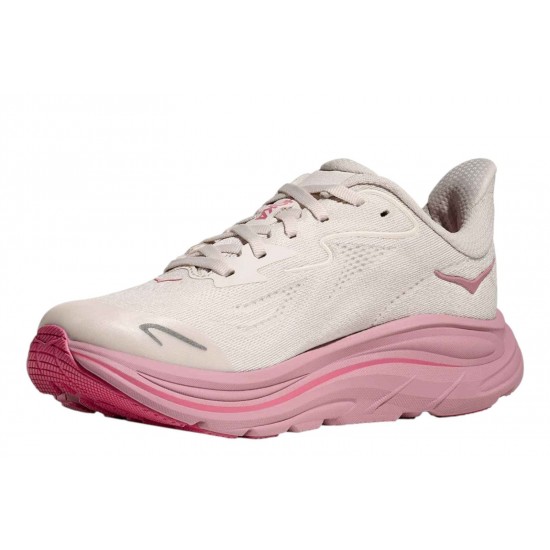 HOKA CLIFTON 10 BIG 1168860 RMD ΚΡΕΜ ΡΟΖ