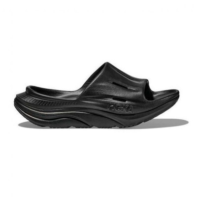 HOKA GLIDE ORA RECOVERY SLIDE 3 1135061 BBLC ΜΑΥΡΟ