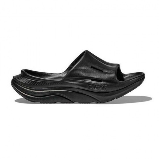 HOKA GLIDE ORA RECOVERY SLIDE 3 1135061 BBLC ΜΑΥΡΟ