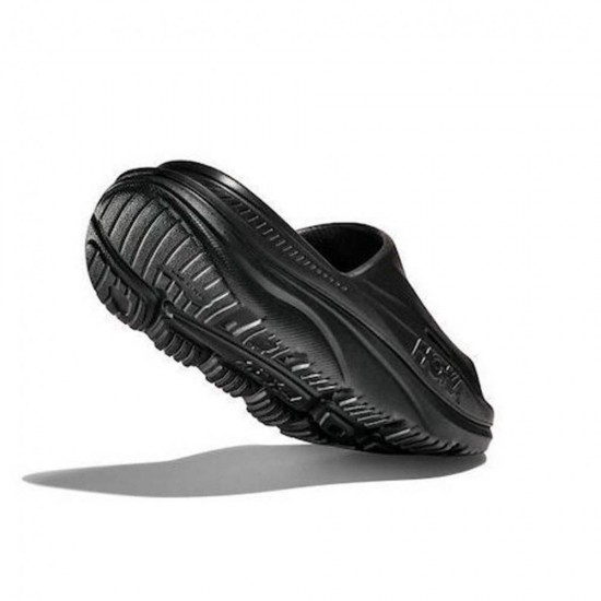 HOKA GLIDE ORA RECOVERY SLIDE 3 1135061 BBLC ΜΑΥΡΟ