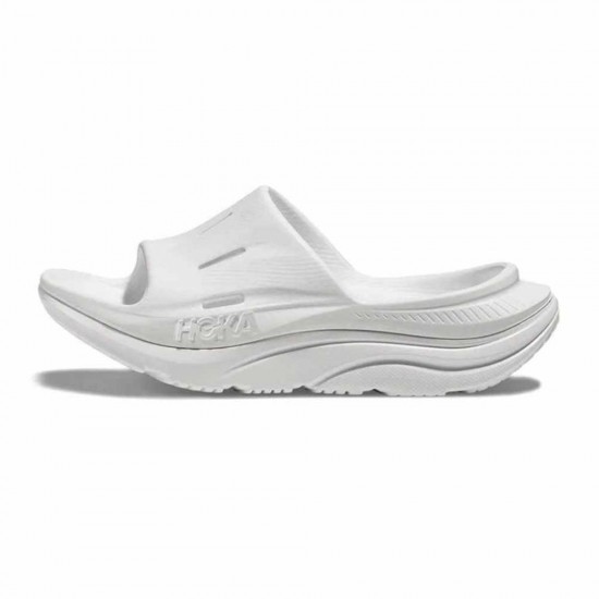 HOKA GLIDE ORA RECOVERY SLIDE 3 1135061 WWH ΛΕΥΚΟ