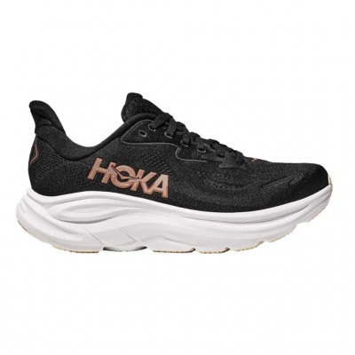 HOKA CLIFTON 10 1162031 BRGL ΜΑΥΡΟ ΛΕΥΚΟ