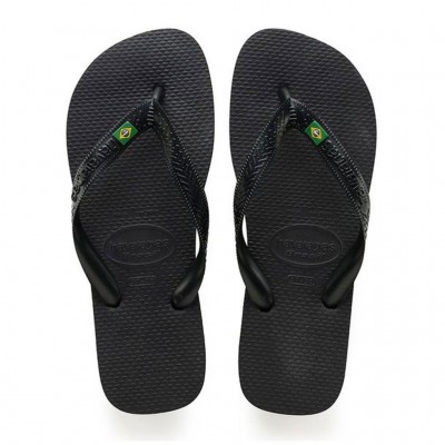 HAVAIANAS BRASIL 4000032 0090 ΜΑΥΡΟ
