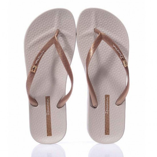 IPANEMA FLIP FLOPS 24314 20352 ΕΚΡΟΥ ΧΡΥΣΟ