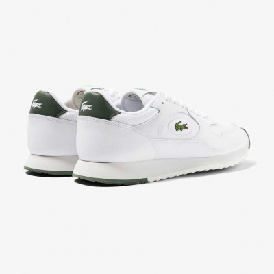 LACOSTE LINESET 2231 SMA 46SMA0012082 ΛΕΥΚΟ ΠΡΑΣΙΝΟ