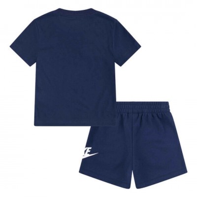 NIKE CLUB FRENCH TERRY SET 86L595 U90 ΜΠΛΕ