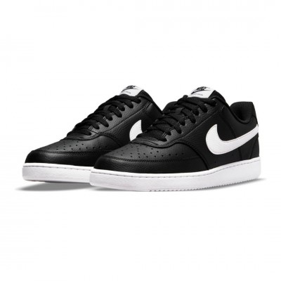 NIKE COURT VISION LOW NN DH2987 001 ΜΑΥΡΟ