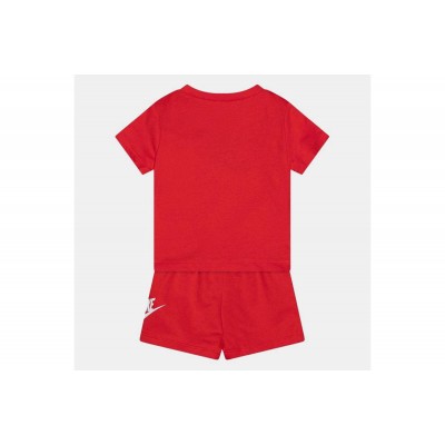 NIKE CLUB FRENCH TERRY SET 86L595 U10 ΚΟΚΚΙΝΟ