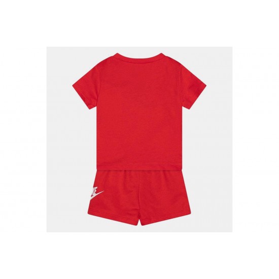 NIKE CLUB FRENCH TERRY SET 86L595 U10 ΚΟΚΚΙΝΟ NIKE CLUB FRENCH TERRY SET 86L595 U10 ΚΟΚΚΙΝΟ