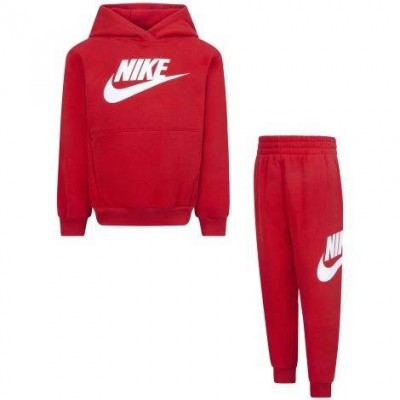 NIKE CLUB FRENCH TERRY SET 86L595 U10 ΚΟΚΚΙΝΟ NIKE CLUB FRENCH TERRY SET 86L595 U10 ΚΟΚΚΙΝΟ