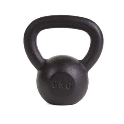 OPTIMUM KETTLEBELL BLACK MATT 6KG CX-DB602-6