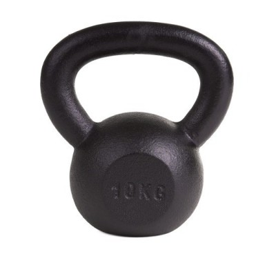 OPTIMUM KETTLEBELL BLACK MATT 10KG CX-DB602-10