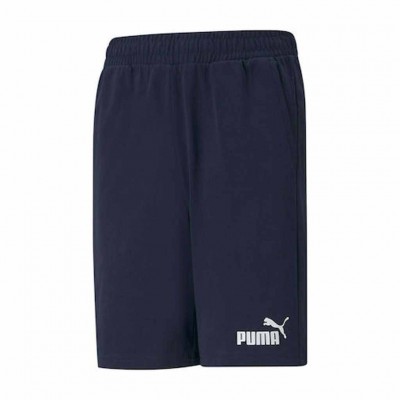 PUMA ESS JERSEY SHORTS 586971 06 ΜΠΛΕ