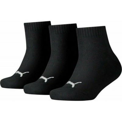 PUMA KIDS PLAIN QUARTER 3P 701233224 200 ΜΑΥΡΗ