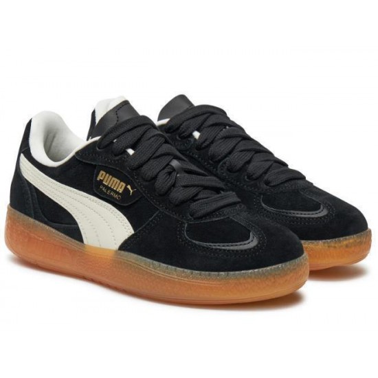 PUMA PALERMO MODA 400323 02 ΜΑΥΡΟ ΛΕΥΚΟ