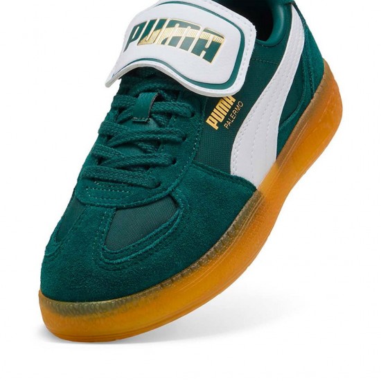 PUMA PALERMO MODA 401679 01 ΠΡΑΣΙΝΟ ΛΕΥΚΟ