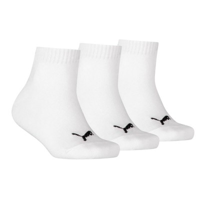 PUMA KIDS PLAIN QUARTER 3P 701233224 300 ΛΕΥΚΗ