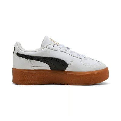 PUMA PALERMO ELEVATA 400461 02 ΛΕΥΚΟ ΜΑΥΡΟ