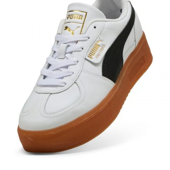 PUMA PALERMO ELEVATA 400461 02 ΛΕΥΚΟ ΜΑΥΡΟ