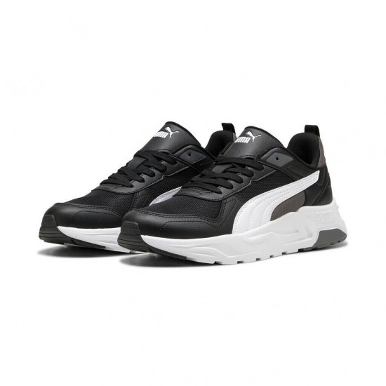 PUMA TRINITY 2 LT 400231 02 ΜΑΥΡΟ ΓΚΡΙ