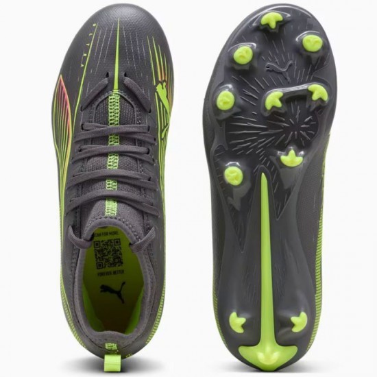 PUMA ULTRA 5 MATCH FG/AG JR 108167 03 ΜΑΥΡΟ