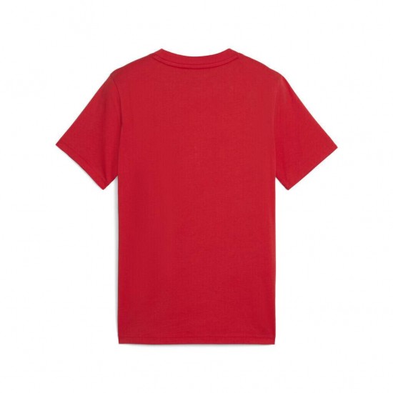 PUMA ESS CAT LOGO TEE 684907 11 ΚΟΚΚΙΝΟ