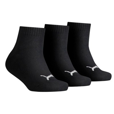 PUMA KIDS PLAIN QUARTER 3P 701233224 200 ΜΑΥΡΗ