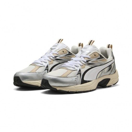 PUMA MILENIO TECH 402623 03 ΛΕΥΚΟ ΜΠΕΖ