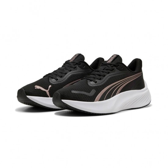 PUMA POUNCE LITE 310778 18 ΜΑΥΡΟ ΡΟΖ