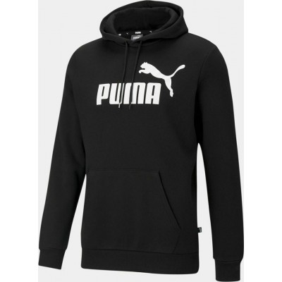 PUMA ESS BIG LOGO HOODIE 586686 01 ΜΑΥΡΟ