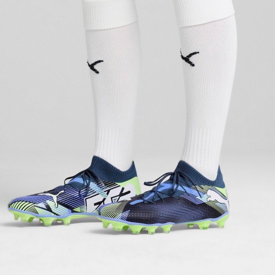 PUMA FUTURE 7 PRO FG/AG 107924 03 ΓΚΡΙ ΜΩΒ