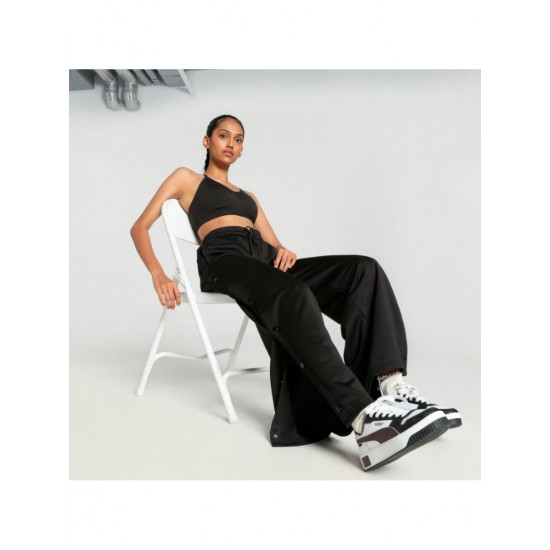 PUMA CLASSIC POPPER PANTS 629582 01 ΜΑΥΡΟ
