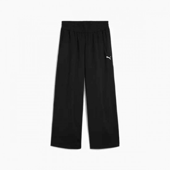 PUMA CLASSIC POPPER PANTS 629582 01 ΜΑΥΡΟ
